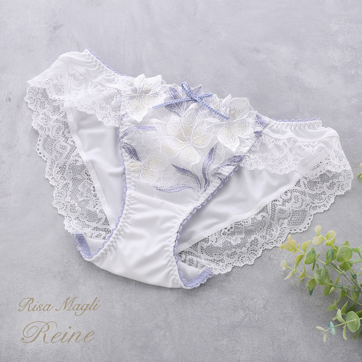 リサマリ Risa Magli レーヌ Reine ケリー ノーマル ショーツ 単品(WH-ホワイト-M)