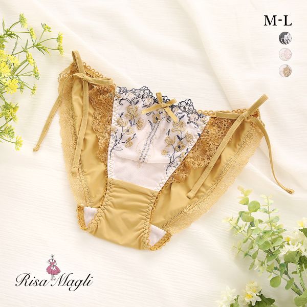リサマリ Risa Magli カイリー サイドリボンショーツ スタンダード 単品