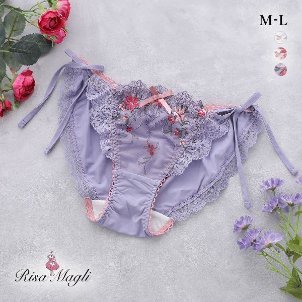 20%OFF【メール便(5)】 リサマリ フィオナ サイドリボンショーツ Risa Magli 20%OFF【メール便(5)】 リサマリ フィオナ サイドリボンショーツ Risa Magli