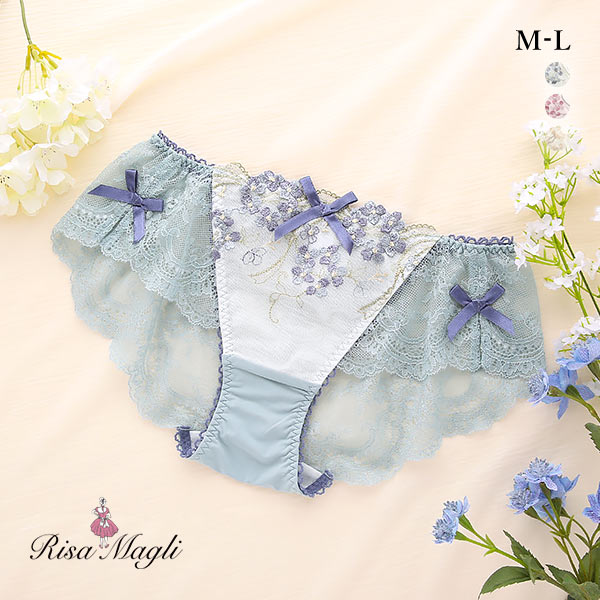 30%OFF【メール便(6)】 リサマリ Risa Magli クラーラ レースショーツ ノーマル バックレース 単品 30%OFF【メール便(6)】 リサマリ Risa Magli クラーラ レースショーツ ノーマル バックレース 単品
