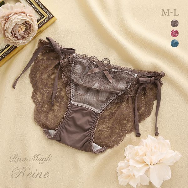 50%OFF【メール便(5)】 リサマリ Risa Magli レーヌ Reine レネイ サイドリボンショーツ バックレース 50%OFF【メール便(5)】 リサマリ Risa Magli レーヌ Reine レネイ サイドリボンショーツ バックレース