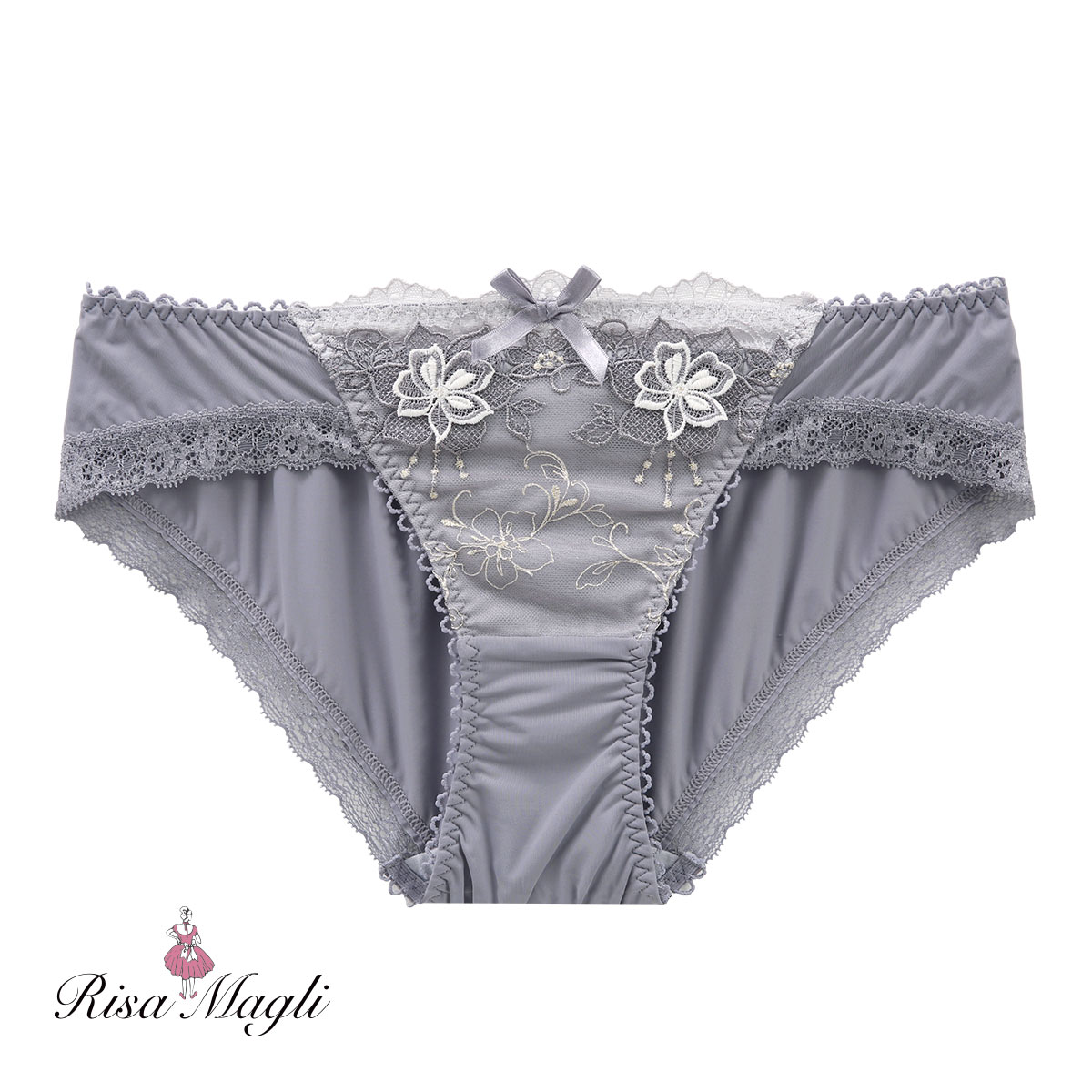 リサマリ Risa Magli マデリン ノーマル ショーツ 単品(GY-グレー-M)