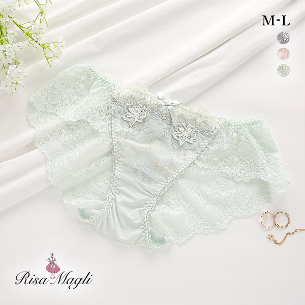 リサマリ Risa Magli マデリン スタンダード レースショーツ バックレース 単品