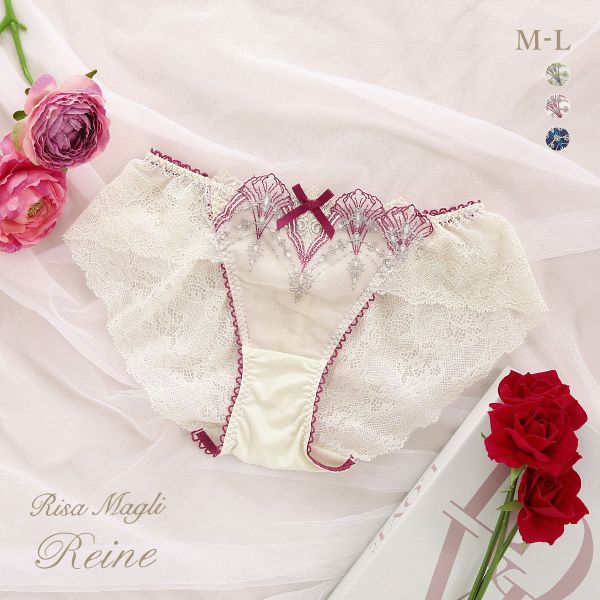 リサマリ レーヌ シェール レースショーツ バックレース ノーマル Risa Magli Reine