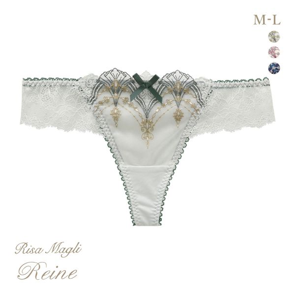 リサマリ レーヌ シェール ショーツ Tバック バックレース Risa Magli Reine