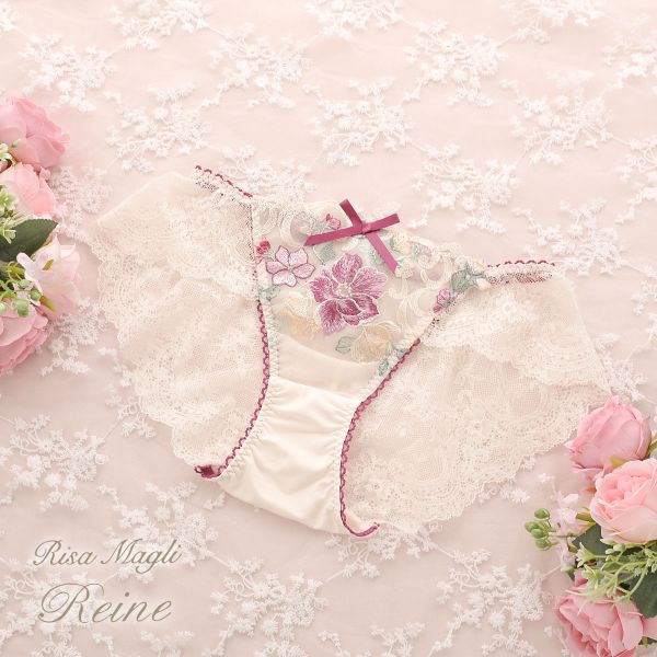 リサマリ Risa Magli レーヌ Reine エリオット レースショーツ バックレース フルバック 単品