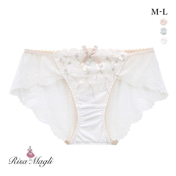 リサマリ マリーナ レースショーツ バックレース ショーツ フルバック スタンダード Risa Magli