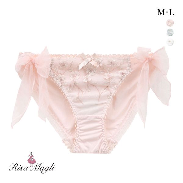 リサマリ マリーナ サイドリボンショーツ スタンダードショーツ フルバック Risa Magli