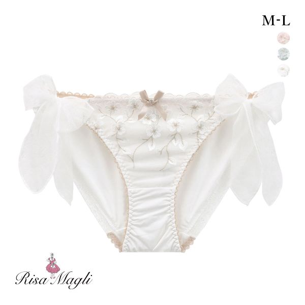 リサマリ マリーナ サイドリボンショーツ スタンダードショーツ フルバック Risa Magli