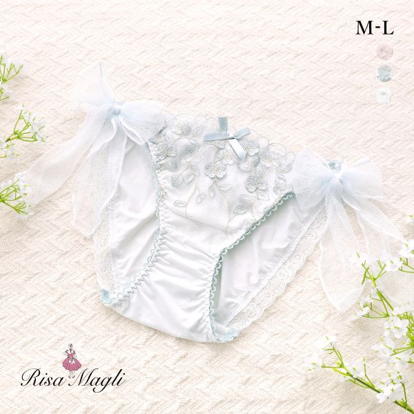 30%OFF【メール便(5)】 リサマリ マリーナ サイドリボンショーツ スタンダードショーツ フルバック Risa Magli 30%OFF【メール便(5)】 リサマリ マリーナ サイドリボンショーツ スタンダードショーツ フルバック Risa Magli