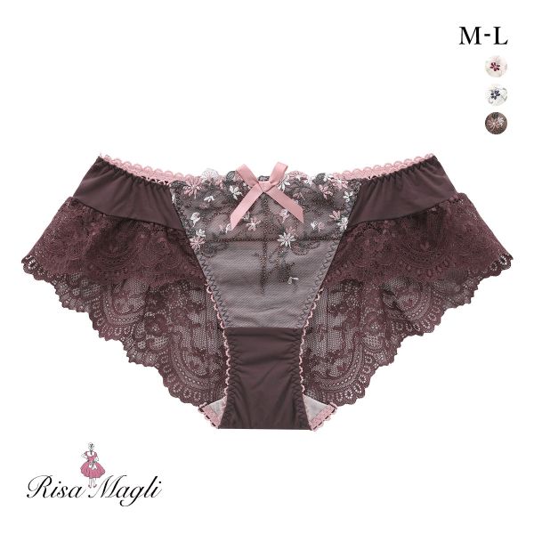 リサマリ Risa Magli ティナ フレアショーツ バックレース 単品