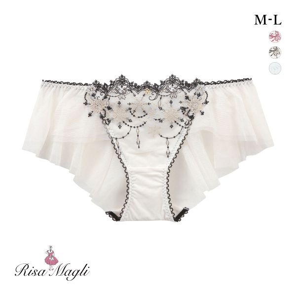 リサマリ グレッタ フレアショーツ バックレース Risa Magli