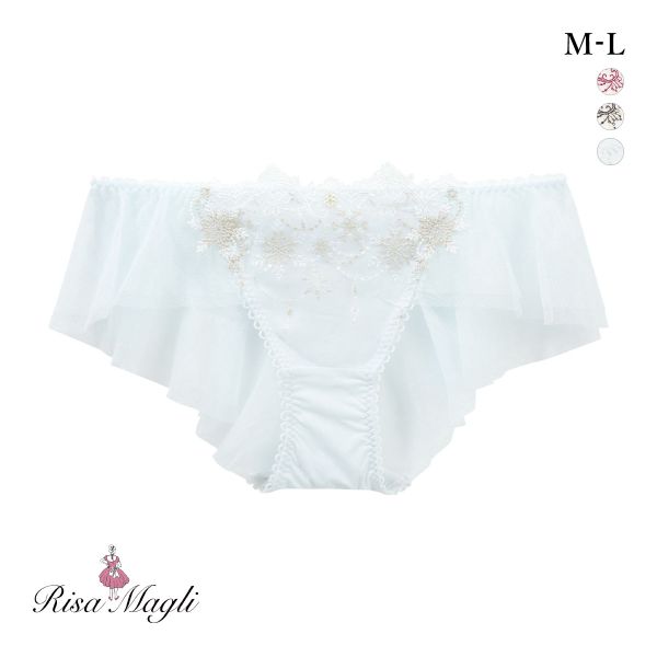リサマリ グレッタ フレアショーツ バックレース Risa Magli