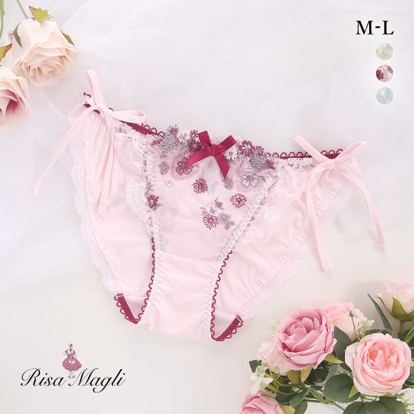 30%OFF【メール便(5)】 リサマリ アレッタ サイドリボンショーツ Risa Magli 30%OFF【メール便(5)】 リサマリ アレッタ サイドリボンショーツ Risa Magli