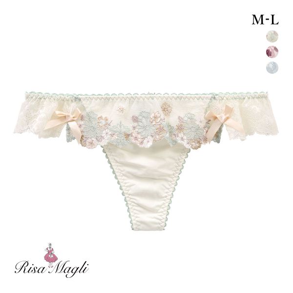 リサマリ アレッタ Tバック ショーツ タンガ ソング ML Risa Magli