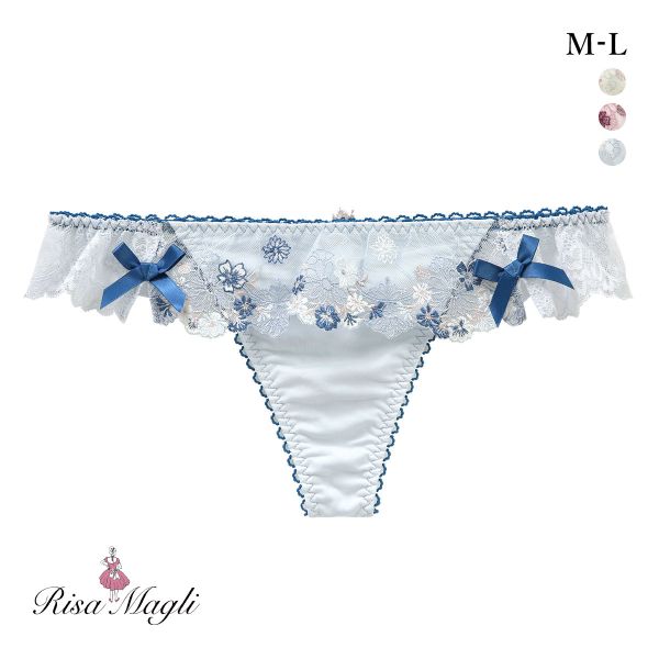 リサマリ アレッタ Tバック ショーツ タンガ ソング ML Risa Magli