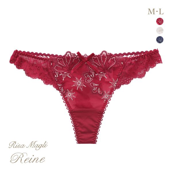 リサマリ レーヌ カロリーネ スペシャルTバックショーツ バックレース Tバック ショーツ Risa Magli Reine