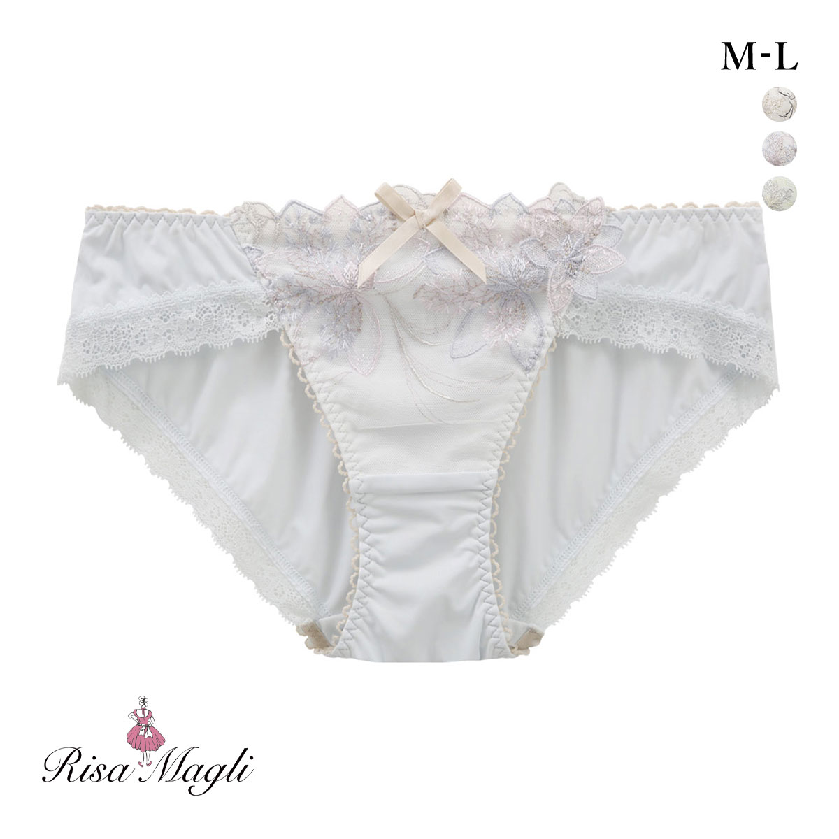 リサマリ ジェシカ ノーマル ショーツ スタンダード Risa Magli(BU-ブルー-M)