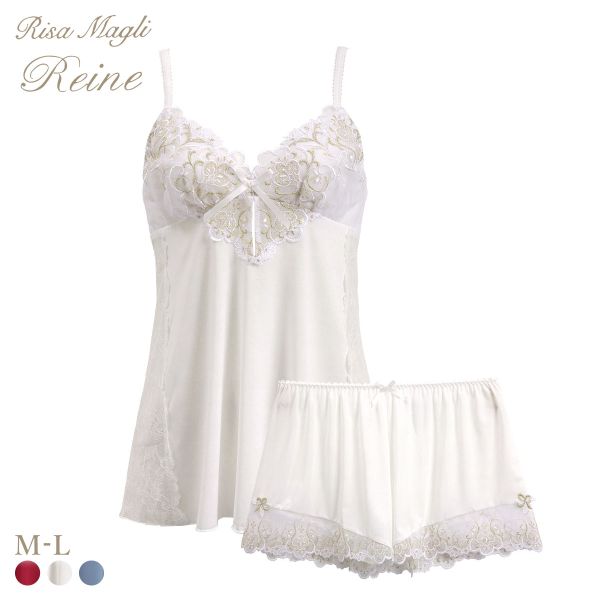 リサマリ レーヌ アリーナ キャミタップ キャミソール タップパンツ 2点セット ランジェリー セットアップ Risa Magli Reine