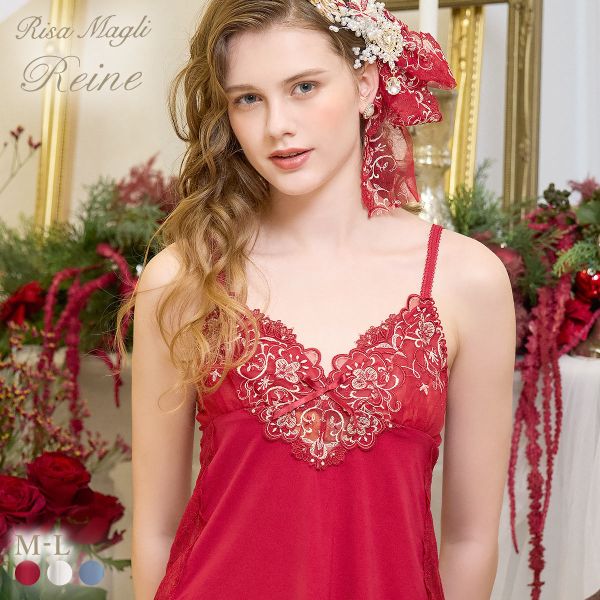 リサマリ レーヌ アリーナ キャミタップ キャミソール タップパンツ 2点セット ランジェリー セットアップ Risa Magli Reine