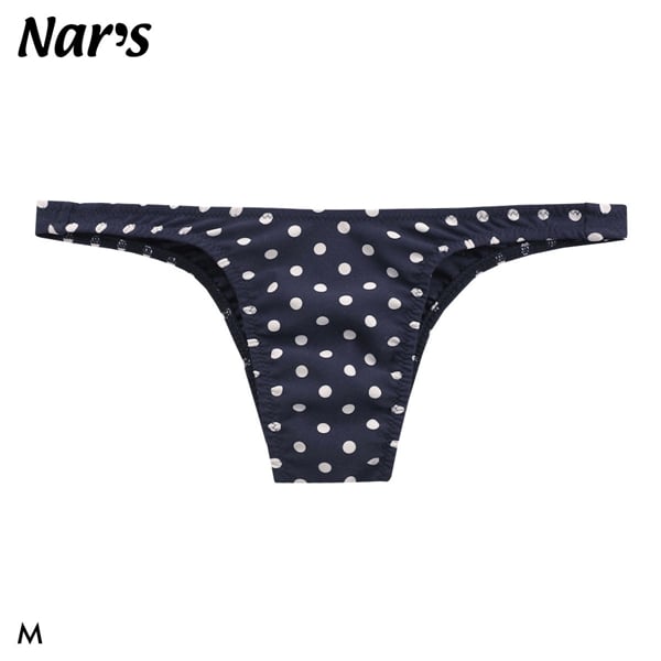 ナルズ みずたま ハーフバック ビキニ ジェンダーレス 男女兼用 ブリーフ 前とじ Nars ユニセックス 水玉 ドット