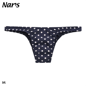 ナルズ みずたま ハーフバック ビキニ ジェンダーレス 男女兼用 ブリーフ 前とじ Nars ユニセックス 水玉 ドット