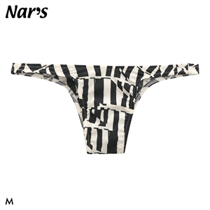 ナルズ シフトストライプ ハーフバック ビキニ ジェンダーレス 男女兼用 ブリーフ 前とじ Nars ユニセックス