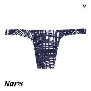 ナルズ random plaid ジェンダーレス Tバック ビキニ 男女兼用 ショーツ 前とじ Nars