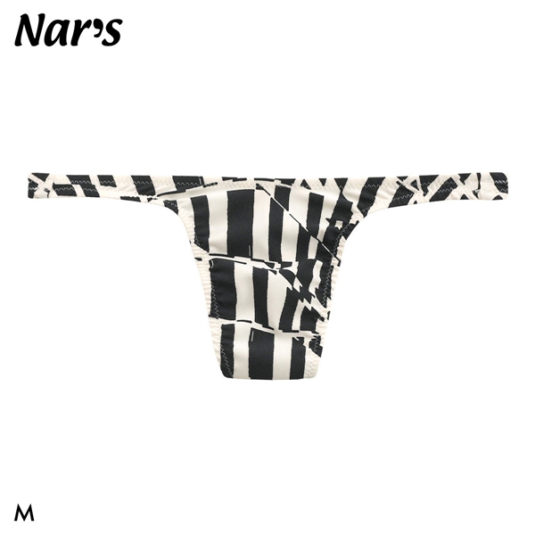 ナルズ シフトストライプ Tバック ビキニ ジェンダーレス 男女兼用 ショーツ 前とじ Nars ユニセックス