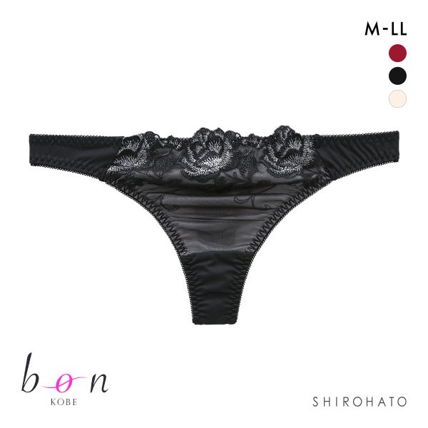 ビーオーエヌ bon ローズレース シリーズ ショーツ Tバック M L LL 単品 大きいサイズ
