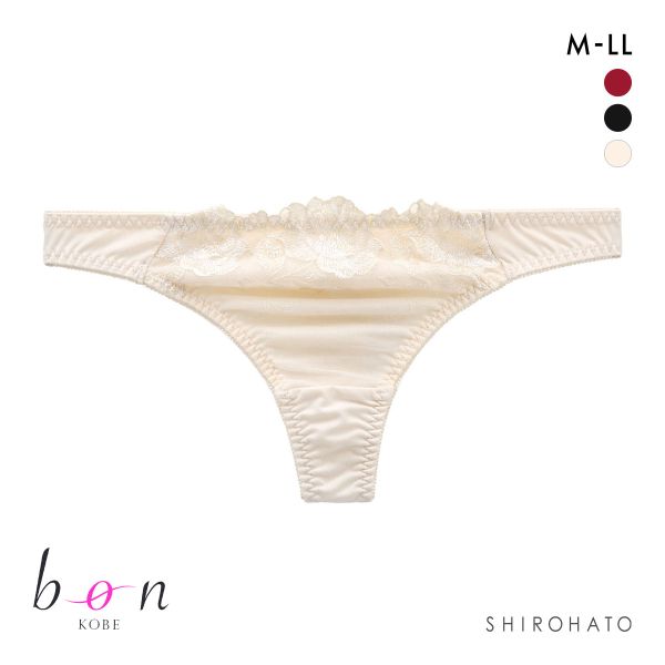ビーオーエヌ bon ローズレース シリーズ ショーツ Tバック M L LL 単品 大きいサイズ