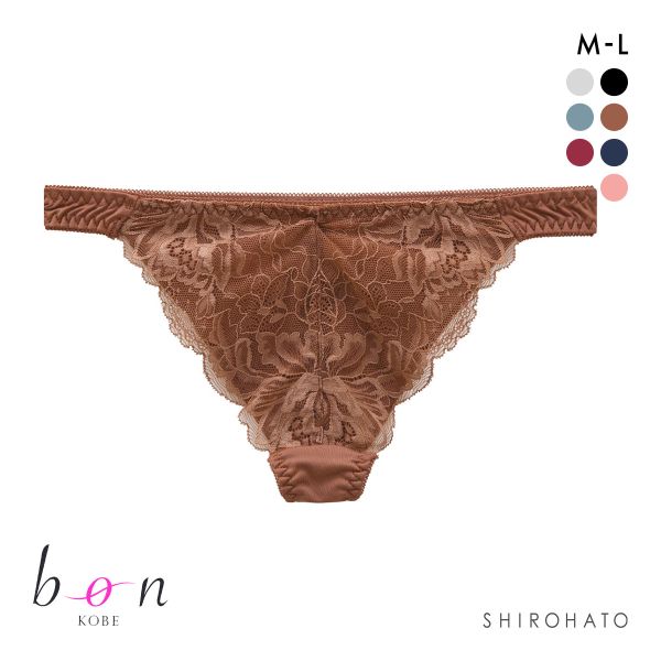 ビーオーエヌ bon 脇高ノンワイヤーブラ とろRich シリーズ ショーツ Tバック M L 単品