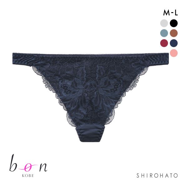 ビーオーエヌ bon 脇高ノンワイヤーブラ とろRich シリーズ ショーツ Tバック M L 単品