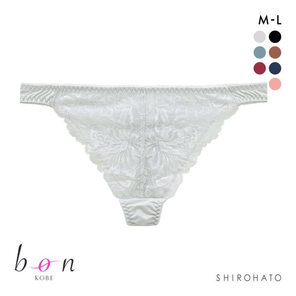 ビーオーエヌ bon 脇高ノンワイヤーブラ とろRich シリーズ ショーツ Tバック M L 単品