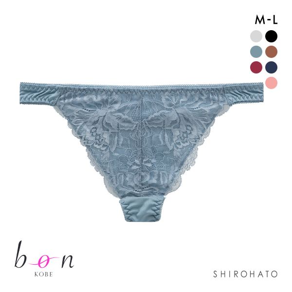 ビーオーエヌ bon 脇高ノンワイヤーブラ とろRich シリーズ ショーツ Tバック M L 単品