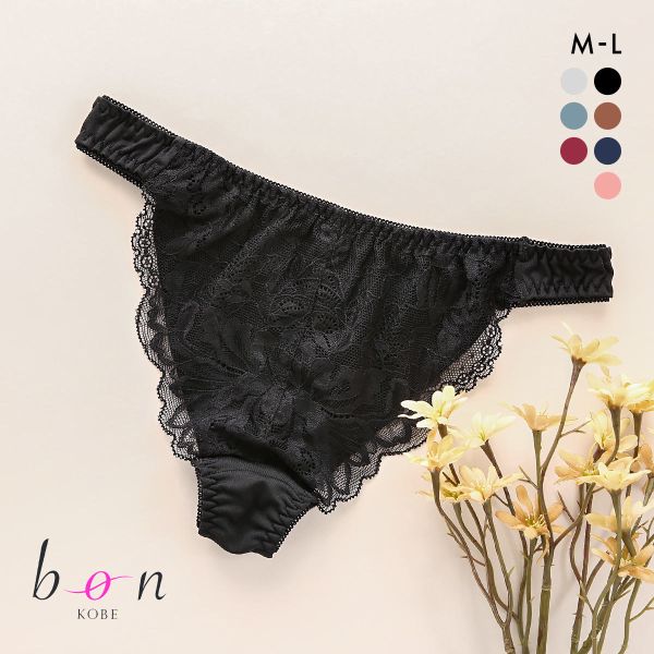 ビーオーエヌ bon 脇高ノンワイヤーブラ とろRich シリーズ ショーツ Tバック M L 単品