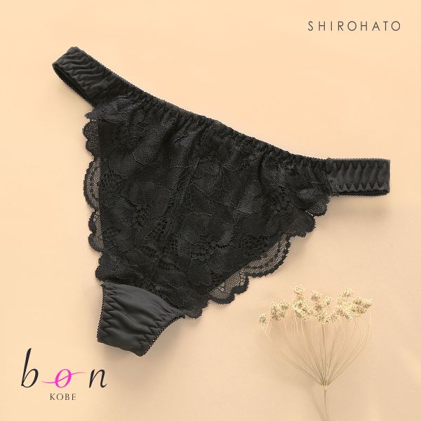 ビーオーエヌ bon モノトーンレーシーカシュクール シリーズ ショーツ Tバック M L 単品