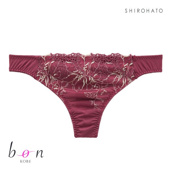 ビーオーエヌ bon フラワーリーフ カシュクール シリーズ ショーツ Tバック M L LL 単品 大きいサイズ