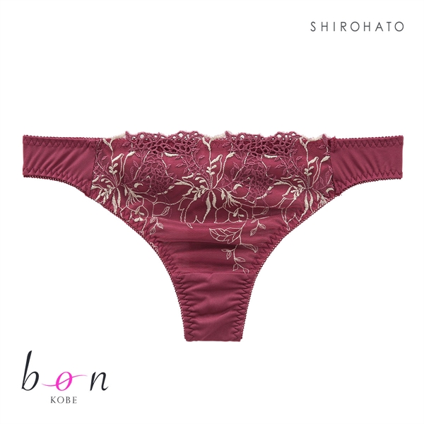 ビーオーエヌ bon フラワーリーフ カシュクール シリーズ ショーツ Tバック M L LL 単品 大きいサイズ