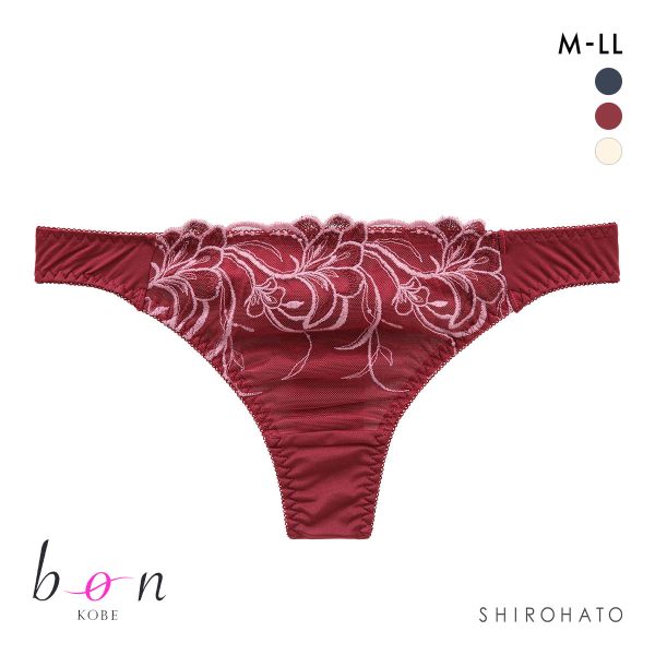 ビーオーエヌ 脇スッキリバストメイクブラ エレガントライン シリーズ ショーツ Tバック M L LL 大きいサイズ bon