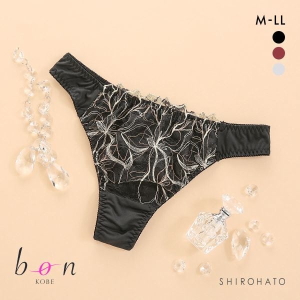 ビーオーエヌ エレガンスフラワー カシュクール シリーズ ショーツ Tバック M L LL 大きいサイズ bon