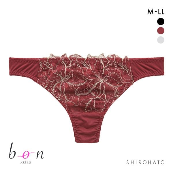 ビーオーエヌ エレガンスフラワー カシュクール シリーズ ショーツ Tバック M L LL 大きいサイズ bon