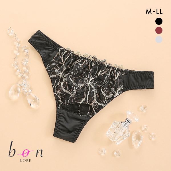 ビーオーエヌ エレガンスフラワー カシュクール シリーズ ショーツ Tバック M L LL 大きいサイズ bon