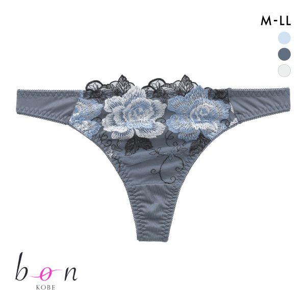 ビーオーエヌ 美胸 脇寄せ バストメイクブラ バラモチーフ シリーズ ショーツ Tバック M L LL 大きいサイズ bon