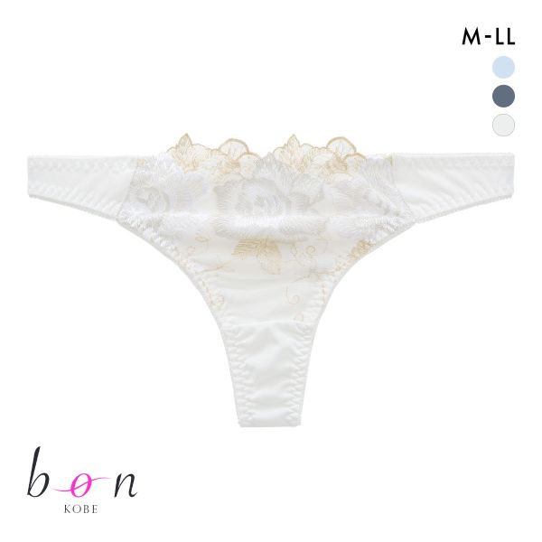 ビーオーエヌ 美胸 脇寄せ バストメイクブラ バラモチーフ シリーズ ショーツ Tバック M L LL 大きいサイズ bon