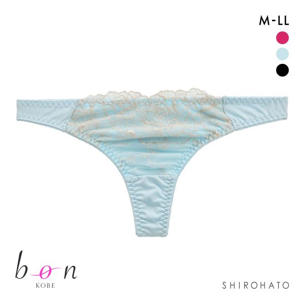 ビーオーエヌ 美胸 脇寄せ バストメイクブラ ローズレース シリーズ ショーツ Tバック M L LL bon 大きいサイズ