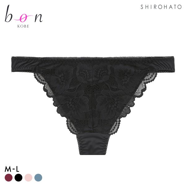 ビーオーエヌ 脇細見え 胸元リッチ シュッとRich シリーズ ショーツ Tバック M L バックレース