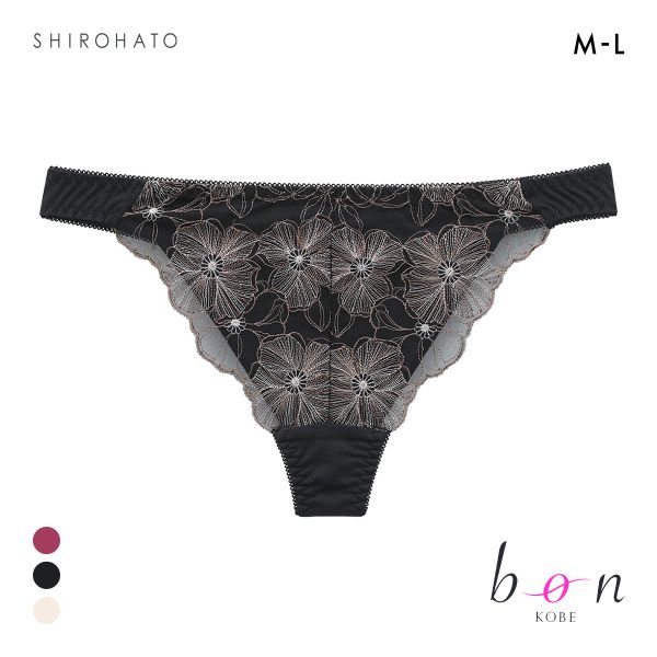 ビーオーエヌ とろRich チュールレース シリーズ ショーツ Tバック M L LL 単品 大きいサイズ bon