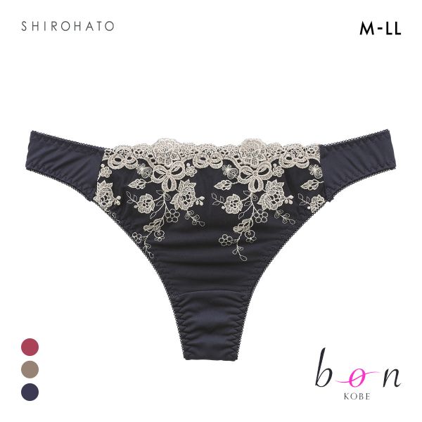 ビーオーエヌ 脇 細見え 胸元リッチ シュッとRich シリーズ ショーツ Tバック M L LL 単品 大きいサイズ