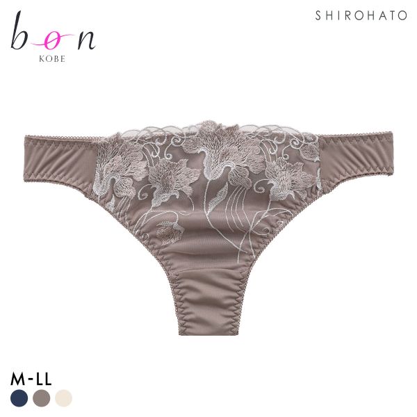 ビーオーエヌ 脇スッキリバストメークブラ カトレア シリーズ ショーツ Tバック M L LL 単品 大きいサイズ bon